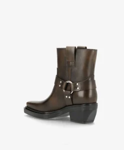 Dame phenumb copenhagen STORM - Dame Biker støvle med hæl - læder