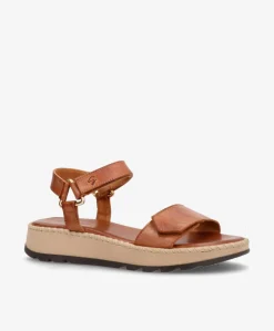 Dame Shoedesign Copenhagen TILDE - Brun læder - Sandaler platform Dame