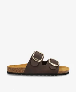 Dame Shoedesign Copenhagen TORPINA St - imiteret skind - Sliders Dame