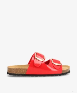 Dame Shoedesign Copenhagen TORPINA (TOPIC) P - lak - Sliders Dame