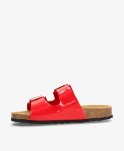 Dame Shoedesign Copenhagen TORPINA (TOPIC) P - lak - Sliders Dame