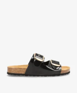 Dame Shoedesign Copenhagen TORPINA (TOPIC) P - lak - Sliders Dame
