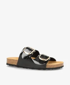 Dame Shoedesign Copenhagen TORPINA (TOPIC) P - lak - Sliders Dame