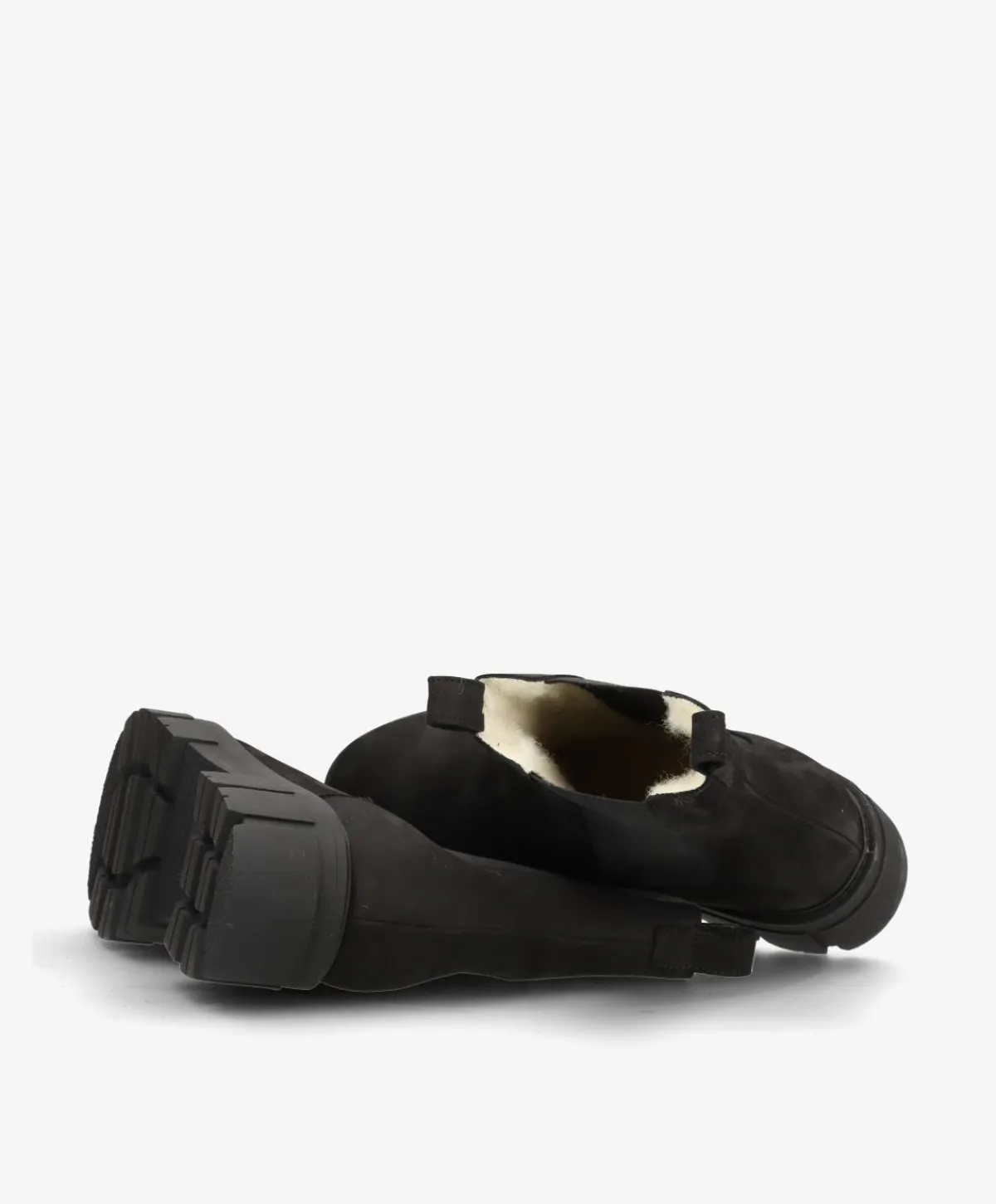 Dame Shoedesign Copenhagen VALERIA N warm - nubuck læder - 100% Uldfoer