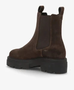 Dame Shoedesign Copenhagen VALERIA SEA S - ruskind - Chelsea støvle Dame