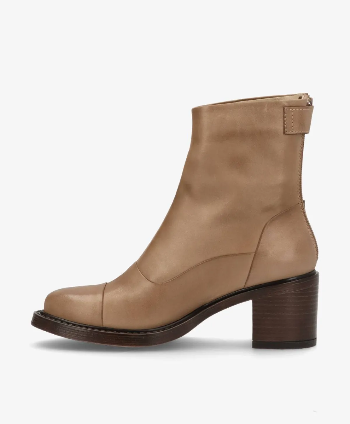 Dame Shoedesign Copenhagen VICTORIA - Ankel støvle med hæl - læder